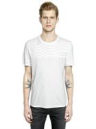 Golden Goose Deluxe Brand Flag Printed Cotton Jersey T-shirt