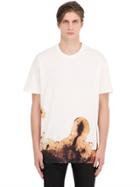 Givenchy Columbian Burn Printed Cotton T-shirt