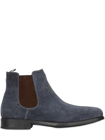 Salvatore Ferragamo - Pelago Suede Ankle Boots