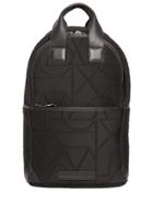 Mcq Alexander Mcqueen Geometric Embossed Neoprene Backpack