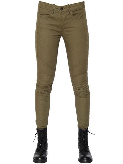 Diesel Amal Structured Stretch Cotton Pants