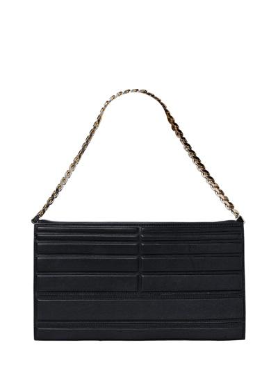 Elie Saab Embossed Nappa Leather Shoulder Bag
