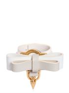 Niels Peeraer Bow Buckle Leather Bracelet