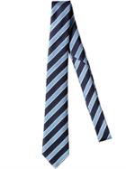Z Zegna 6cm Silk Blend Regimental Tie
