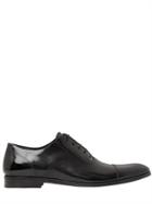 Dolce & Gabbana Palermo Brushed Leather Lace-up Shoes