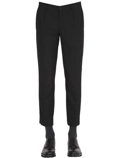 Daniele Alessandrini Grey 17cm Techno Blend Pants