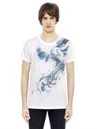 Balmain Phoenix Printed Cotton T-shirt