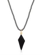 Tina Lilienthal London Powwow Black Crow Feather Necklace