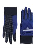 Adidas By Stella Mccartney Running Microfiber Gloves