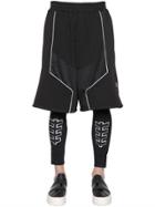 Dirk Bikkembergs Db1 Techno & Cotton Jogging Shorts
