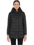 Ai Riders On The Storm Zip Up Nylon Micro Ripstop Down Coat