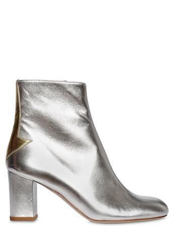Camilla Elphick 75mm Silver Lining Leather Boots
