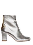 Camilla Elphick 75mm Silver Lining Leather Boots