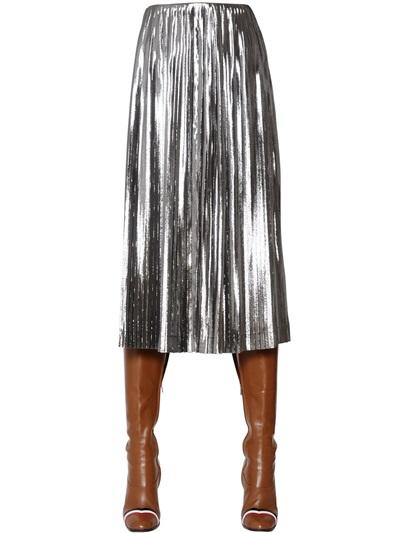 Loewe Silk Lam & Cady Skirt
