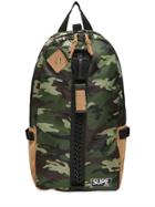 Supe Design Megazip Day Bag Camouflage Backpack