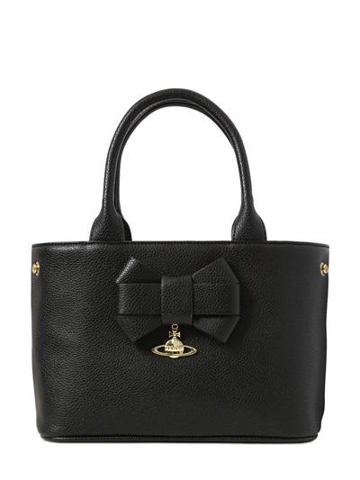 Vivienne Westwood Bow Faux Leather Tote Bag