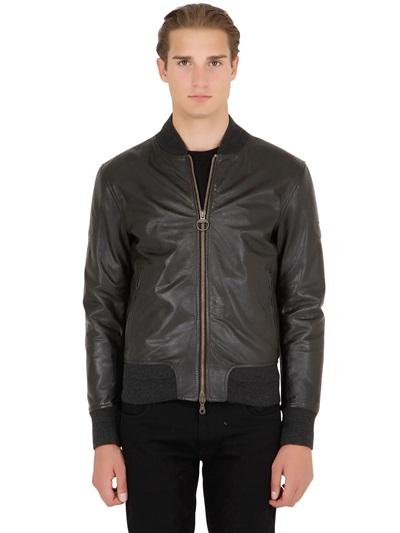 Matchless London Inverness Leather Bomber Jacket