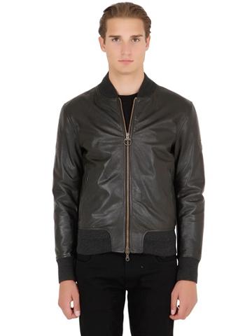 Matchless London Inverness Leather Bomber Jacket