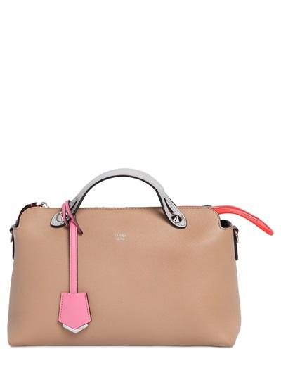 Fendi Small By The Way Color Block Leather Bag