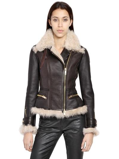 Burberry Brit Newgrove Shearling Jacket