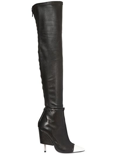 Givenchy 115mm Paulia Stretch Nappa Leather Boots