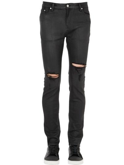 Perdre Haleine Cutout Stretch Denim Jeans