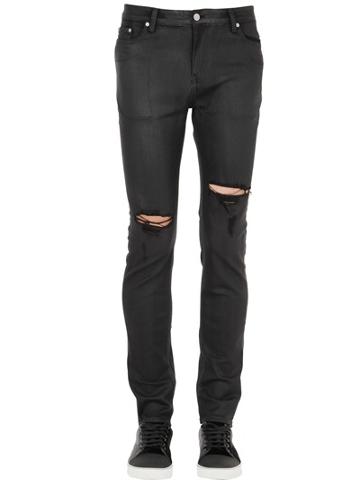 Perdre Haleine Cutout Stretch Denim Jeans