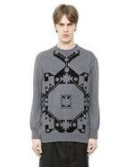 Givenchy Carpet Motif Wool Jacquard Sweater
