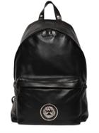 Versus Lion Head Nappa Leather Backpack