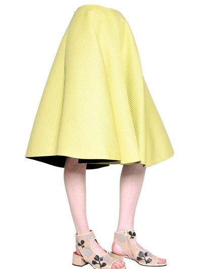 Marni Crinoline Jacquard Midi Skirt
