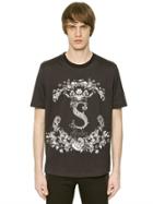 Dolce & Gabbana Sicilia Printed Cotton T-shirt