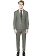 Lardini Prince Of Wales Wool Suit