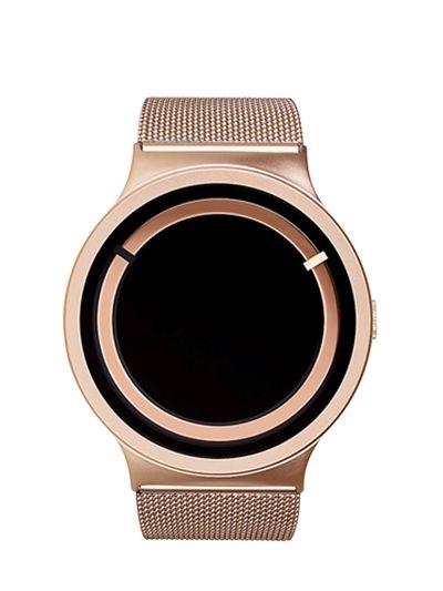 Ziiiro Eclipse Metallic Rose Gold Watch