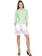 Nina Ricci Lurex Viscose Tweed Jacket
