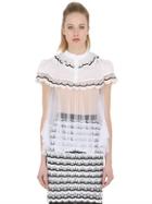 Dagda Embroidered Sheer Top