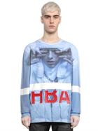 Hba Hood By Air Seven Wonder Print Cotton Jersey T-shirt