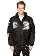 Billionaire Boys Club Hooded Nylon Bomber Jacket