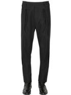 Christophe Lemaire 17.5cm Cotton & Wool Gabardine Pants