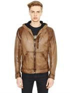Matchless London Kent Hooded Leather Jacket