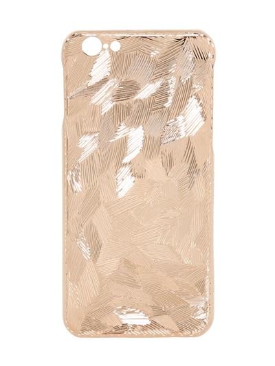 La Mela Luxury Handmade In Italy Frozen Effect Rose Gold Iphone 6 Case