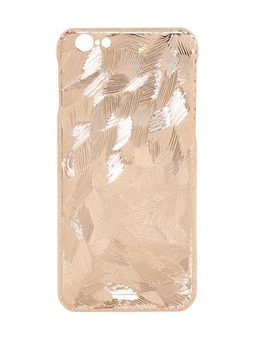 La Mela Luxury Handmade In Italy Frozen Effect Rose Gold Iphone 6 Case