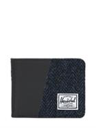Herschel Hank Harris Tweed Wool & Leather Wallet