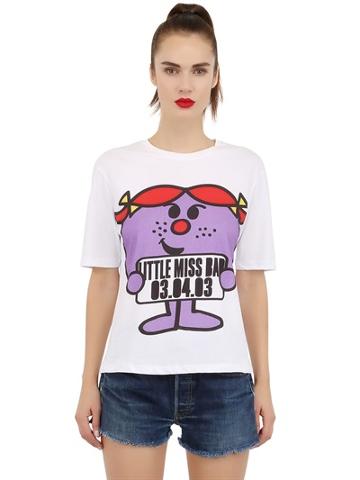 Mr Men Little Miss X House Of Holland Little Miss Bad Printed Cotton T-shirt