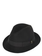 Borsalino Lapin Fur Felt Trilby Hat