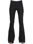 Carolina Wyser Cher Embroidered Cotton Denim Jeans