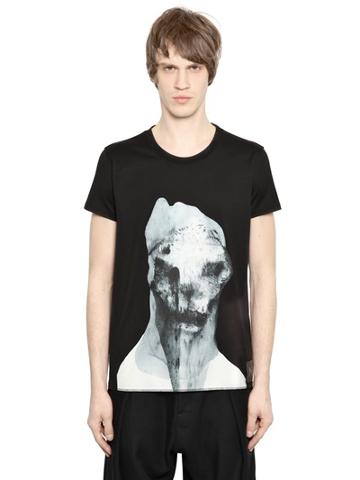 By The N&deg; Undertaker Printed Cotton Jersey T-shirt