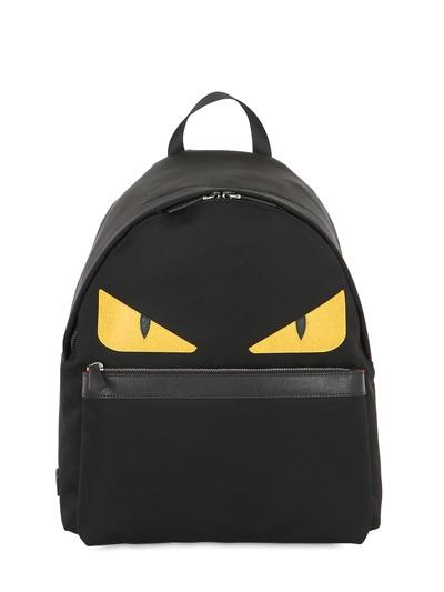 Fendi Monster Nylon Backpack