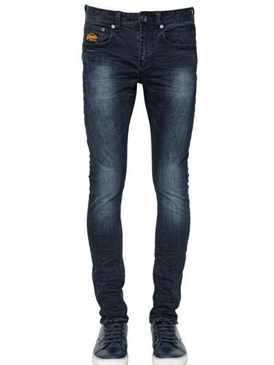 Superdry 16cm Super Skinny Cotton Denim Jeans