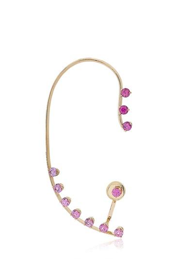 Delfina Delettrez Pink Sapphires Dots Ear Cuff