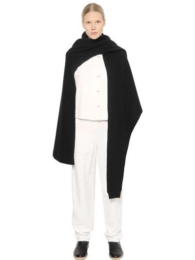Christophe Lemaire Asymmetrical Yak Wool With Sleeves